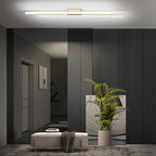 Ralbay 48" Gold Vanity Lights 48W Frosted Aluminum Modern LED Gold Bathroom - Image 5