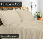 Royale Linens Cooling Pillow Cases King Size Set of 2-100% Rayon Derived from - Image 7