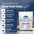 Imperial Feet Epsom Salt Foot Soak-Relaxing Wellness Detox Foot Soak - Image 5