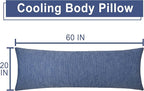 DWCN Memory Foam Body Pillow – Cooling Breathable & Supportive Full Length - Image 7
