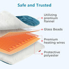 Comfytemp Weighted Heating Pad for Back & Period, FSA Eligible Electric Heat Pad - Image 7