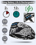 LC-dolida Sleep Headphones Bluetooth Music Wireless Band Headphones - Image 4