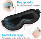Sleep Mask, Upgraded 3D Deep Contoured Eye Mask - Image 4
