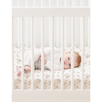 Konssy Muslin Mini Crib Sheets, 100% Soft Cotton Pack and Play Sheets - Image 7