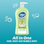 Dial Kids All-in-1 Body Wash + Hair + Bubble Bath, Melon Scent, 32 Fl Oz - Image 3
