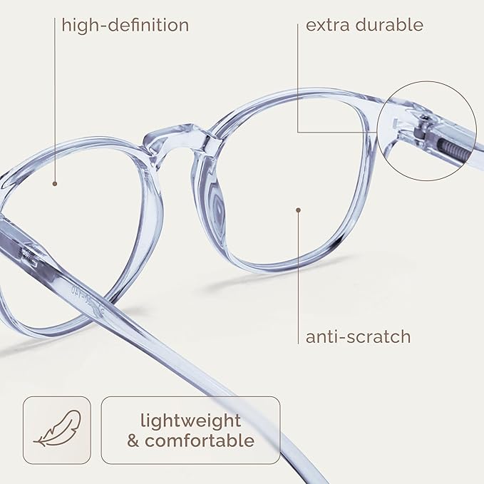 IBOANN Chic & Comfy Blue Light Glasses - Image 6
