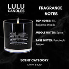 Lulu Candles | Tobacco, Spice & Vanilla | Luxury Scented Soy Jar Candle | Hand - Image 2