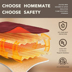 Homemate Heated Blanket Electric Throw - Image 3