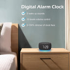 Buffbee Sound Machine & Alarm Clock 2-in-1, 0-100% Clock Face Brightness - Image 6
