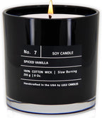Lulu Candles | Spiced Vanilla | Luxury Scented Soy Jar Candle | Hand Poured in by LULUCANDLES