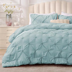 BEDELITE Dusty Blue Twin Comforter Set by BEDELITE