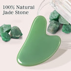Gua Sha Facial Tools, Gua Sha Jade Stone Gua Sha Massage Tool, Guasha Tool - Image 4