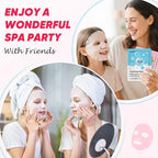 12 Pack Face Masks for Women, Hydrating & Moisturizing Facial Mask for Skincare - Image 3