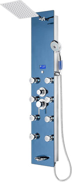 Blue Ocean 52" Stainless Steel SPS392H Shower Panel Tower System - Image 4