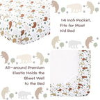 lasoftan Kids Sheet Set Twin Size, Twin Sheet Set - Image 3