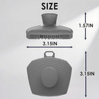 RamPula Face Scrubber & African Net, Silicone Exfoliating Brush - Image 9