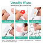 Gellen 400 Pack Nail Prep Cleanser Pads, Alcohol Pads - Image 4