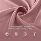 Tafts Pillow Cases - 22mm 100% Pure Mulberry 6A Silk Pillowcase - Image 5