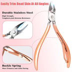 Manicure Set Pedicure Kit Womens Nail Clippers Set 32 in 1 Professional - Image 3