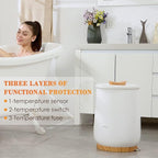 Keenray Bucket Style Towel Warmers, Luxury Bucket Towel Warmer, Large Towel - Image 6
