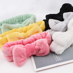 Casoty 6 Pieces Bow Hair Band Spa Headband - Image 9