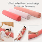 Body Pillow for Adults, Long Round Pillow, Big Cylindrical Pillow, Large Full - Image 6