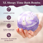 Purple Canyon Bath to Bed Natural Bath Bombs | Calming and Relaxing Sleep - Image 6