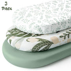 Yoofoss Bassinet Sheets for Baby, Baby Delight, Angelbliss, Soft Breathable - Image 5