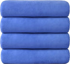 JML Bath Towel, Microfiber Bath Towels Set 4 Pack 30" x 60" - Image 2
