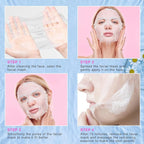 48 Packs Collagen Essence Sheet Facial Masks, Plant Extract and Sodium - Image 7