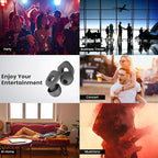 2 Pairs of Earplugs for Sleeping, Reusable Hearing Protection Ear Plugs - Image 7