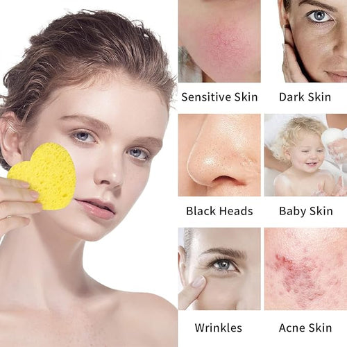 100-Count Compressed Facial Sponges - Image 2