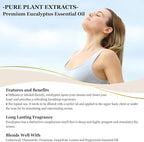EUQEE Eucalyptus Essential Oil 118ml Pure Eucalyptus Oil - Image 4