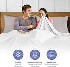Kickoff Viscose Bamboo Pillowcase, 100% Organic Hidden Zippered Viscose Bamboo - Image 7