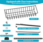 ElegantArray 8-Tier Pantry Door Oragnizer, Over The Door Pantry Organizer Rack - Image 8