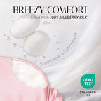OLESILK Silk Sleep Mask, 100% Mulberry Silk Eye Mask - Image 2