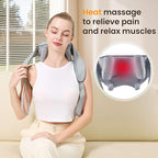 4D Wireless Deep Tissue Kneading Neck Massager - Image 4
