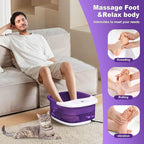 Foot Spa Bath Massager with Heat, Temperature Control, Bubbles and Epsom Salt - Image 3