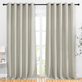 NICETOWN Room Darkening Room Divider Curtains 118 inches Long, Grommet Thermal by NICETOWN