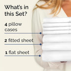 Split King Sheets Set 7 Piece - Image 2