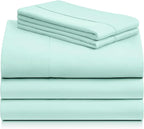 LuxClub 5 PC Sheet Set Bed Sheets Deep Pockets 16" Eco Friendly Wrinkle Free - Image 8