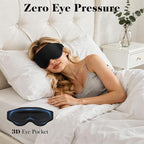 Fygrip 3D Eye Mask Sleep Mask for Men & Women, 100% Pressure-Free & Light - Image 3