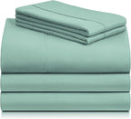 LuxClub 5 PC Split King Sheet Set Bed Sheets Deep Pockets 18" Eco Friendly - Image 8