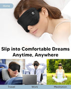 arboleaf Heated Eye Mask for Dry Eyes, Cordless Rechargeable Warm Eye Compress - Image 6