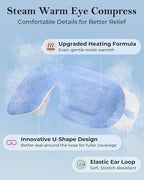 16 Pack Steam Eye Mask for Dry Eyes: Self-Heating Warm Compress for Stye Relief - Image 8