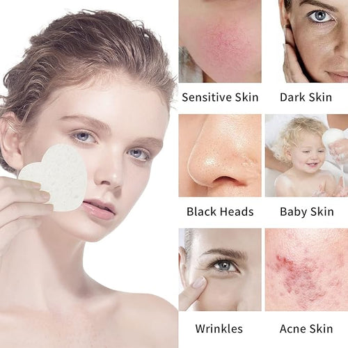 100-Count Compressed Facial Sponges - Image 2
