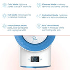 Pure Daily Care NanoSteamer Clinical 10-in-1 Smart Dermatologist Grade Ionic - Image 4