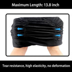 Swim Caps for Women Swimming, Comfort Pleated Swimming Cap for Long Hair - Image 4