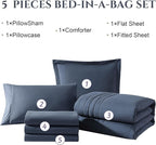 Monbix Twin XL Size Comforter Set - Image 8