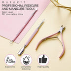 Makartt Cuticle Trimmer with Cuticle Pusher, Nail Scraper - Image 9